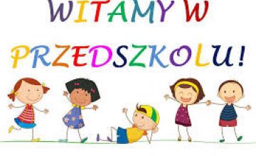 Witamy w Przedszkolu